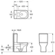 Унитаз-компакт Devit Frame 3710020 Vortex Flush с сиденьем Soft Close дюропласт - изображение 4