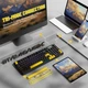 Механічна бездротова клавіатура Attack SHARK X98 PRO з дисплеєм 2.4G/Bluetooth/Кабель, HOT SWAP, RGB, Win/Mac OS, ENG+UA, Black-orange - зображення 6