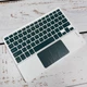 Чехол с клавиатурой и мышкой FegishCase Apple iPad 9 (2021) 10.2" экран Ukrainian keyboard, Green - изображение 2