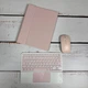 Чехол с клавиатурой и мышкой FegishCase iPad 11 (A16) 2025 Pink - изображение 3