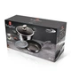 Набір посуду 4 предмета Berlinger Haus Metallic Line Carbon Pro Edition мармурове покриття (BH-7106) - зображення 2