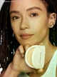 Компактна пудра для обличчя Rare Beauty True to Myself Tinted Pressed Finishing Powder Ivory - изображение 5