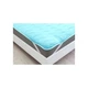 Наматрасник MirSon Eco Light №1722 Bamboo Air-line на резинке по углам Blue 200x200 см (2200002890359) MirSon 2200002890359 876721 - изображение 2