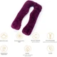 Подушка MirSon для беременных и отдыха Velvet Line №8023 U-образная Primula (2200006178552) MirSon 2200006178552 879624 - изображение 12