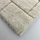 Килимок для ванної кімнати Saniplast Wall 55×100 см Натуральний 3FTAA23035 (8014341097874) - зображення 2