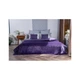 Покрывало Руно двустороннее декоративное Velour Violet 150х220 см (360.55_Violet) Руно 360.55_Violet 876788 - изображение 1