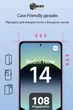 Защитное стекло DENGOS Full Glue для смартфона Xiaomi Redmi Note 14 2шт Black (DG-TG2P-63) - изображение 3