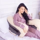 Подушка MirSon для беременных и отдыха Naturale Line №8001 U-образная Marco (2200006178095) MirSon 2200006178095 879523 - изображение 4