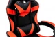 Крісло ігрове Comfort Line SLIM шкірзам/сітка Чорний/Червоний/Чорний (SLMBR-124548) Comfort Line 874056-01 874056 - зображення 6