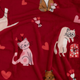 Плед Ardesto Flannel 160х200см, 100% поліестер, котики з сердечками ART0124PB - изображение 3
