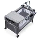 Кровать-манеж с пеленатором Kinderkraft Leody Grey, 5902533917952 - изображение 4