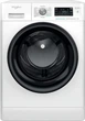 Стиральная машина Whirlpool серии FreshCare+ FFB 8248 BV UA, фронтальная, полноразмерная, 8 кг, 1200, класс С/A/B, 63 см, 14 программ, пар, дисплей, инвертор, белый с черным люком - изображение 1
