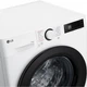 Пральна машина LG серії AI DD™ TurboWash™ 360˚ F4Y5ES6W, фронтальна, повнорозмірна, 11 кг, 1400, клас A/A/B, 56 см, 12 програм, дисплей, пара, інвертор, білий з чорним люком з накладкою на дверцята - зображення 6