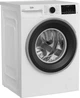 Стиральная машина Beko B5WFU 58436 W, фронтальная, полноразмерная, 8 кг, 1400, класс С/A/B, 55 см, 15 программ, дисплей, пар, инвертор, белый с черным люком - изображение 2