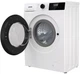 Стиральная машина Gorenje W1NHPI 84AS/UA, фронтальная, узкая, 8 кг, 1400, класс C/A/С, 43,5 см, 15 программ, пар, дисплей, инвертор, белый с черным люком - изображение 5