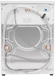 Пральна машина Beko B5DFT 59447 W, фронтальна, повнорозмірна, 9 кг/6 кг, 1400, клас D/A/A, 60 см, 15 програм, дисплей, пара, інвертор, білий з чорним люком - зображення 14
