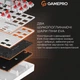Клавиатура GamePro Genesis Metallic mk110w Outemu Red Switch usb ua White (mk110w) - изображение 10
