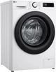 Стиральная машина LG серии AI DD™ TurboWash™ 360˚ F2Y5FS6W, фронтальная, узкая, 9 кг, 1200, класс A/A/B, 47 см, 12 программ, дисплей, пар, инвертор, белый с черным люком - изображение 2
