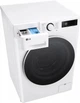 Стиральная машина LG серии AI DD™ TurboWash™ 360˚ F4Y5RS0W, фронтальная, полноразмерная, 10 кг, 1400, класс A/A/B, 56 см, 12 программ, дисплей, пар, инвертор, белый с черным люком - изображение 6