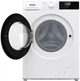 Стиральная машина Gorenje серии G200 WNHPI 72SCSI RV, фронтальная, полноразмерная, 7 кг, 1200, класс F/A/B, 73,5 см, 15 программ, пар, дисплей, инвертор, дополнительный бак для воды, белый - изображение 8