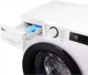 Стиральная машина LG серии AI DD™ TurboWash™ 360˚ F2Y5FS6W, фронтальная, узкая, 9 кг, 1200, класс A/A/B, 47 см, 12 программ, дисплей, пар, инвертор, белый с черным люком - изображение 10