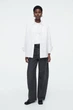 Сорочка жіноча COS oversized tailored shirt 1046869001 42 Білий - изображение 2