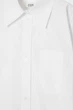 Сорочка жіноча COS oversized tailored shirt 1046869001 42 Білий - изображение 8