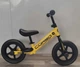Дитячий біговел велобіг Corso Sprint JR-82566 сталева рама колесо 12" EVA піна Жовтий - зображення 7
