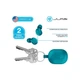 Навушники Jlab JBuds Mini Aqua Teal (IEUEBJBMINIRAQUA124) - зображення 5