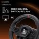 Кермо GamePro RW038PM з педалями та коробкою передач PC/XBOX360/XBOXONE/SWITCH/PS3/PS4 (RW038PM) - зображення 9