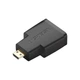 Переходник Micro HDMI M to HDMI F black UGREEN (20106) - изображение 1