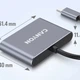 Концентратор Canyon hub DS-3 3in1 USB-C Dark Grey (CNS-TDS3) - зображення 6