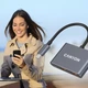 Концентратор Canyon hub DS-3 3in1 USB-C Dark Grey (CNS-TDS3) - зображення 9