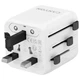 Перехідник Canyon Travel Adapter OnTour One EU/UK/US/AUS White (CNS-TA1005W) - зображення 2