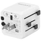 Перехідник Canyon Travel Adapter OnTour One EU/UK/US/AUS White (CNS-TA1005W) - зображення 4