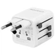 Перехідник Canyon Travel Adapter OnTour One EU/UK/US/AUS White (CNS-TA1005W) - зображення 5