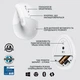 Мишка Logitech Lift Vertical Ergonomic Wireless/Bluetooth for Business Off-white (910-006496) - изображение 6