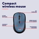 Мышка Trust Yvi+ Silent Wireless Dark Blue (25514) - изображение 7