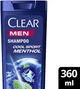 Шампунь Clear против перхоти для мужчин Ледяная свежесть c ментолом 360 мл (8717644144466/8720181455858) - изображение 4