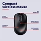 Мышка Trust Yvi+ Silent Wireless/Bluetooth Glossy Black - изображение 7