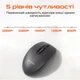 Мышка Meetion BTM100R Wireless/Bluetooth Black (MT-BTM100R-A) - изображение 4