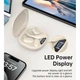Наушники Choetech Open-ear з LED дисплеєм Beige (BH-T25-SK) - изображение 6