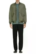 Бомбер в стилі Stone Island, зелений мілітарі, розмір L (SI03001.1L) - зображення 3