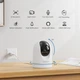 Внутренняя камера видеонаблюдения Cinnado WiFi, ночное видение, обзор 360° - изображение 4