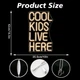 Неоновая вывеска "Cool kids live here" VYXIN - изображение 4