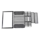 Органайзер Zomei для хранения под столом полками металлический на 3 секции Черный (28349) - изображение 7