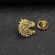 Значок из стали BROCHE брошь бижутерия Животные Лошадь золотистый BRGV115191 - изображение 3
