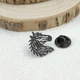 Значок из стали BROCHE брошь бижутерия Животные Лошадь чёрный BRGV115190 - изображение 4