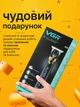 Триммер для стрижки бороды, усов и окантовки VGR V-082 с насадками беспроводной аккумуляторный триммер для стрижки волос бритья мужской - изображение 7