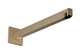 Кронштейн HANSGROHE для верхнього душу E 390 мм, Brushed Bronze (24337140) - изображение 1